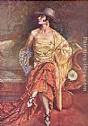 George Owen Wynne Apperley Canvas Paintings - Flamenca